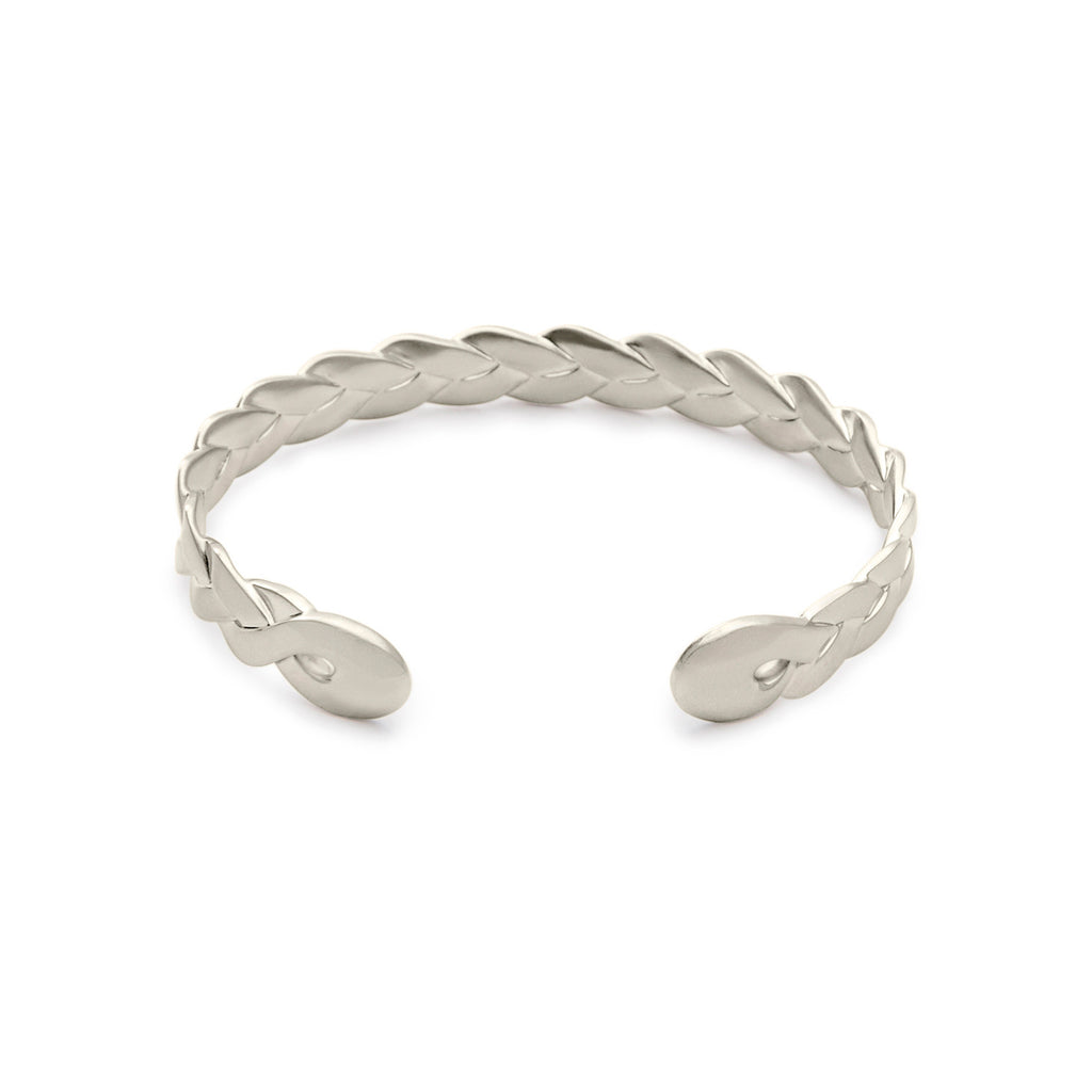 Ampio Cuff in Satin Polish Sterling Silver