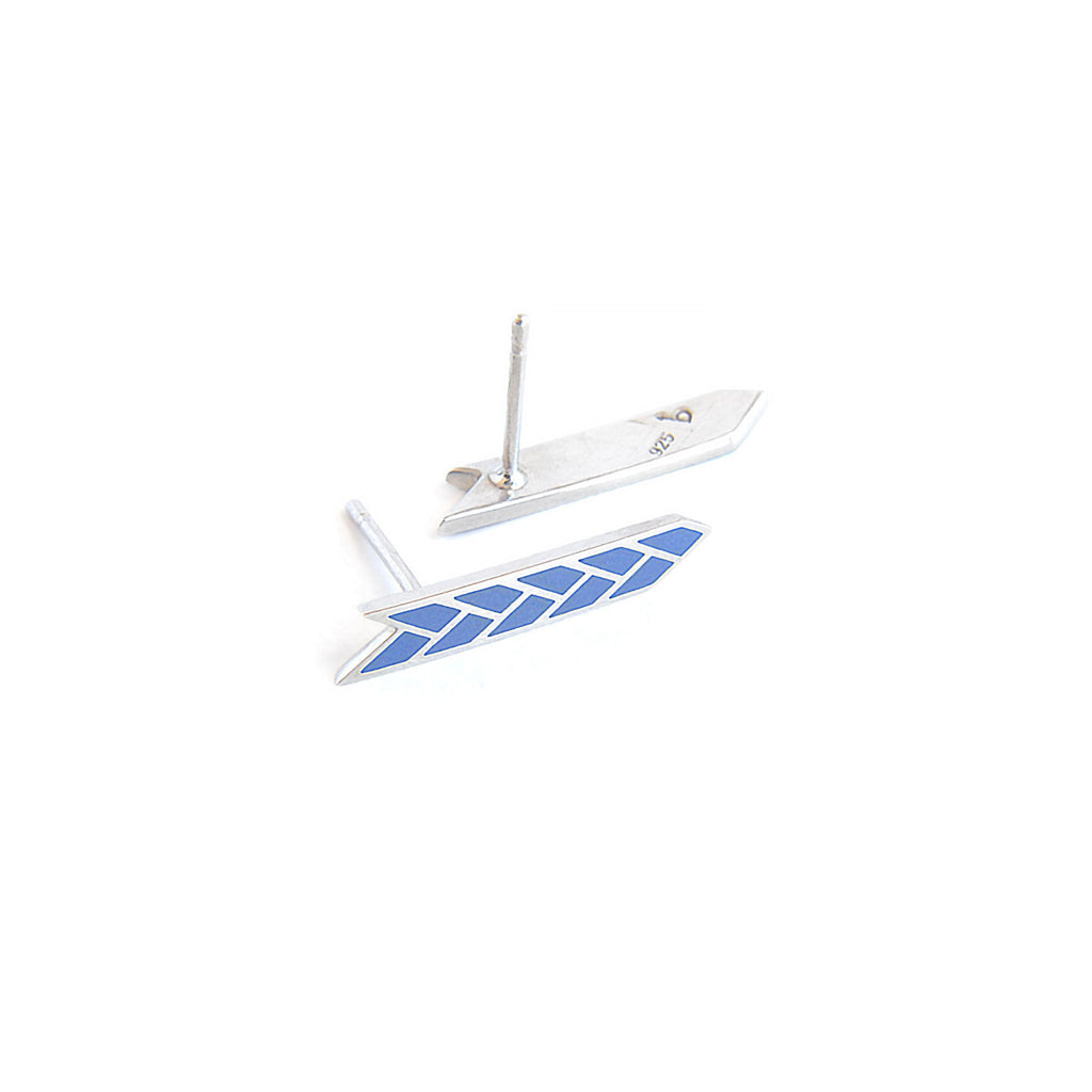 Osiris Stix Sterling Silver in Lapis Side & Back Detail