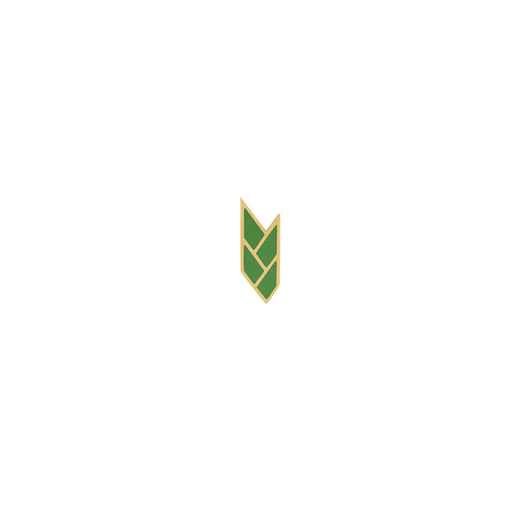 Osiris Stud Single 18K Gold in Papyrus