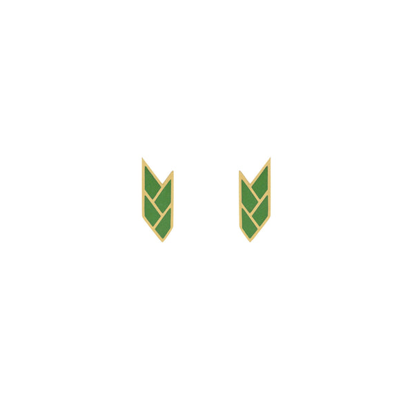 Osiris Stud 18K Gold in Papyrus