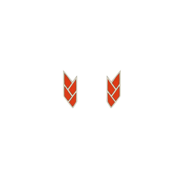 Osiris Stud Sterling Silver in Flame