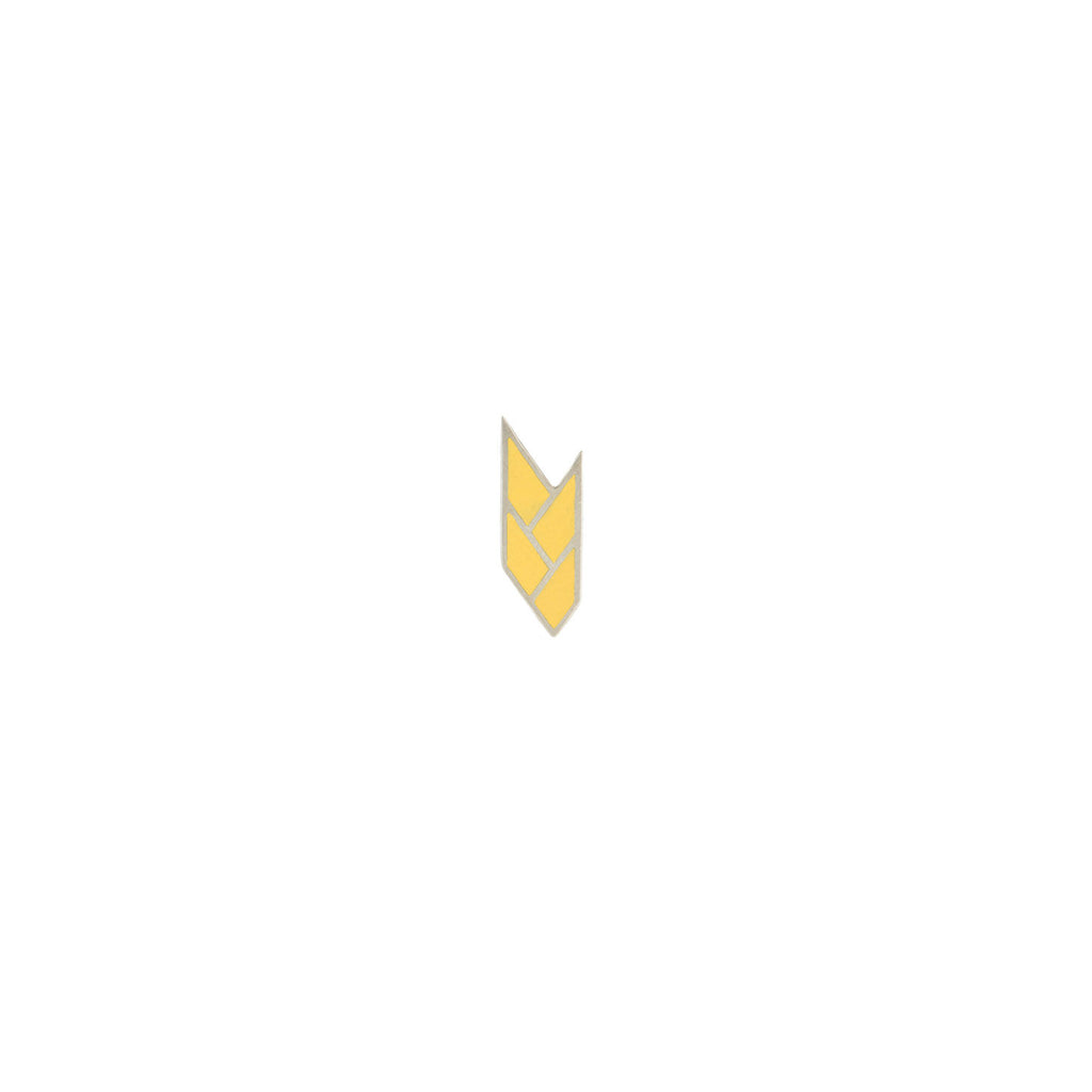 Osiris Stud Single Sterling Silver in Sun