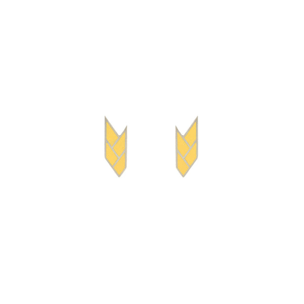 Osiris Stud Sterling Silver in Sun