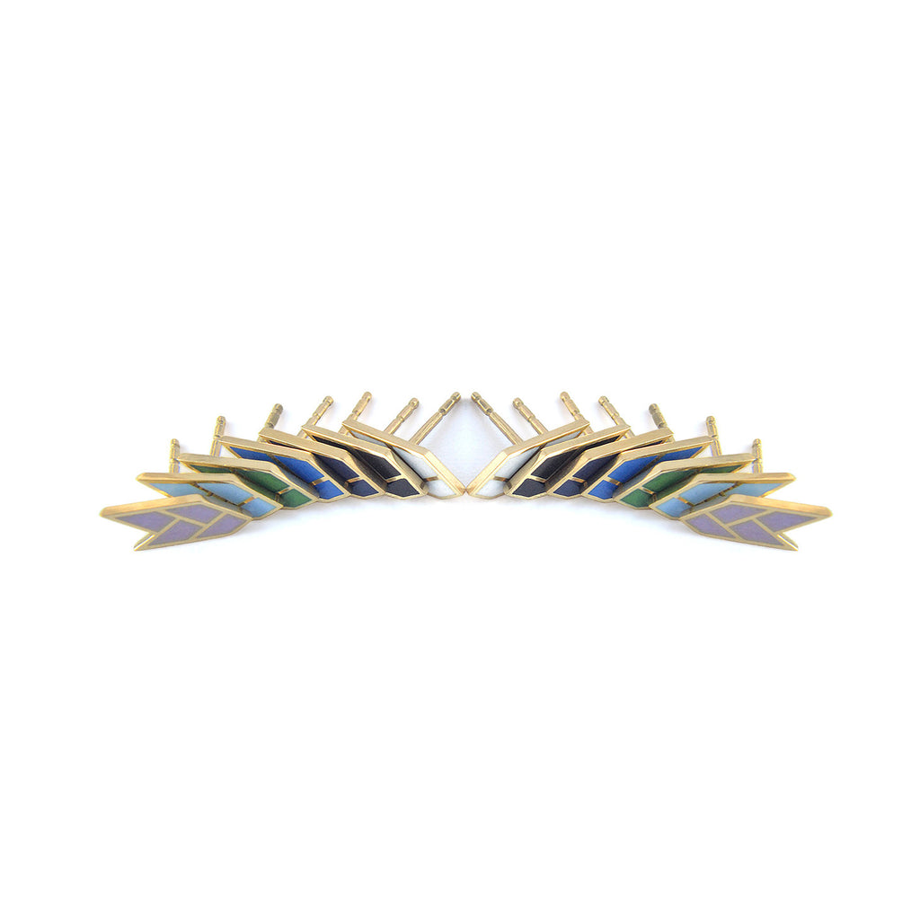 Osiris Stud 18K Gold Collection