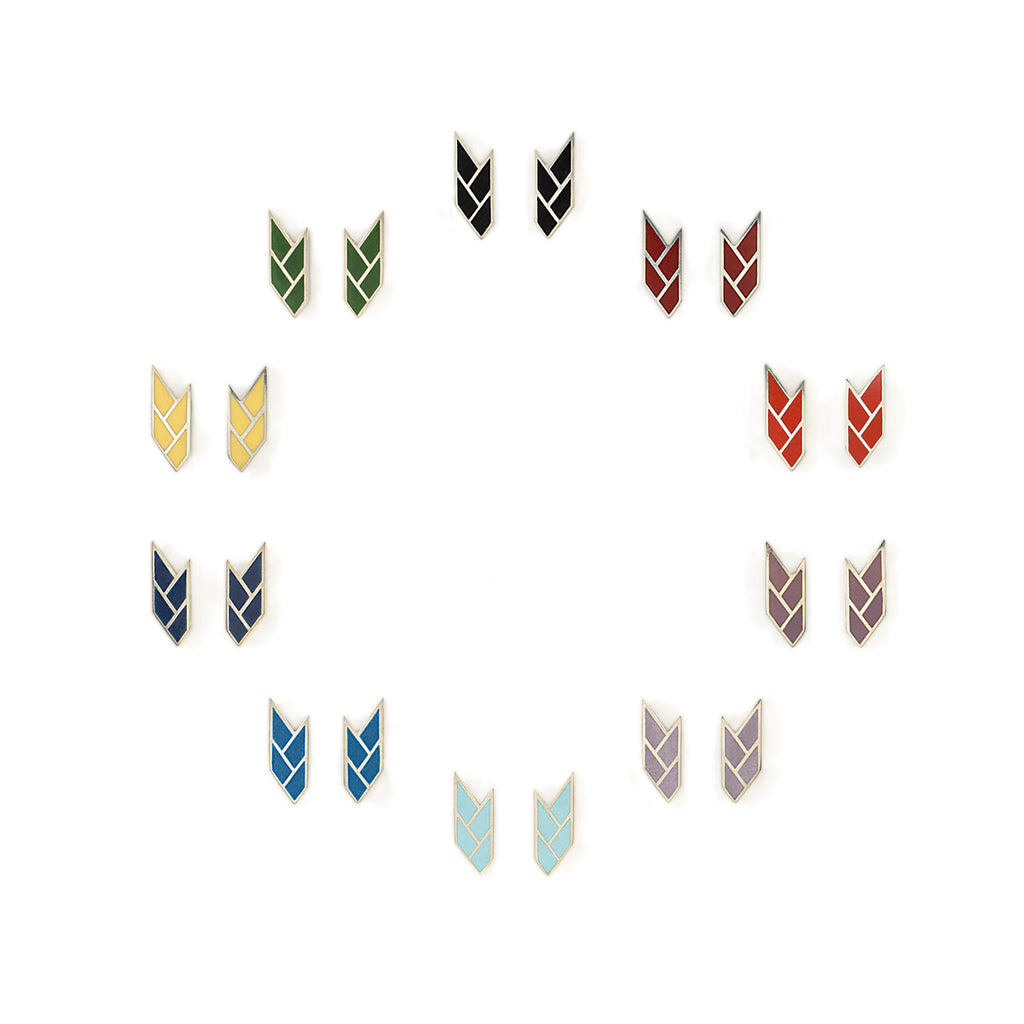 Osiris Stud Sterling Silver Collection